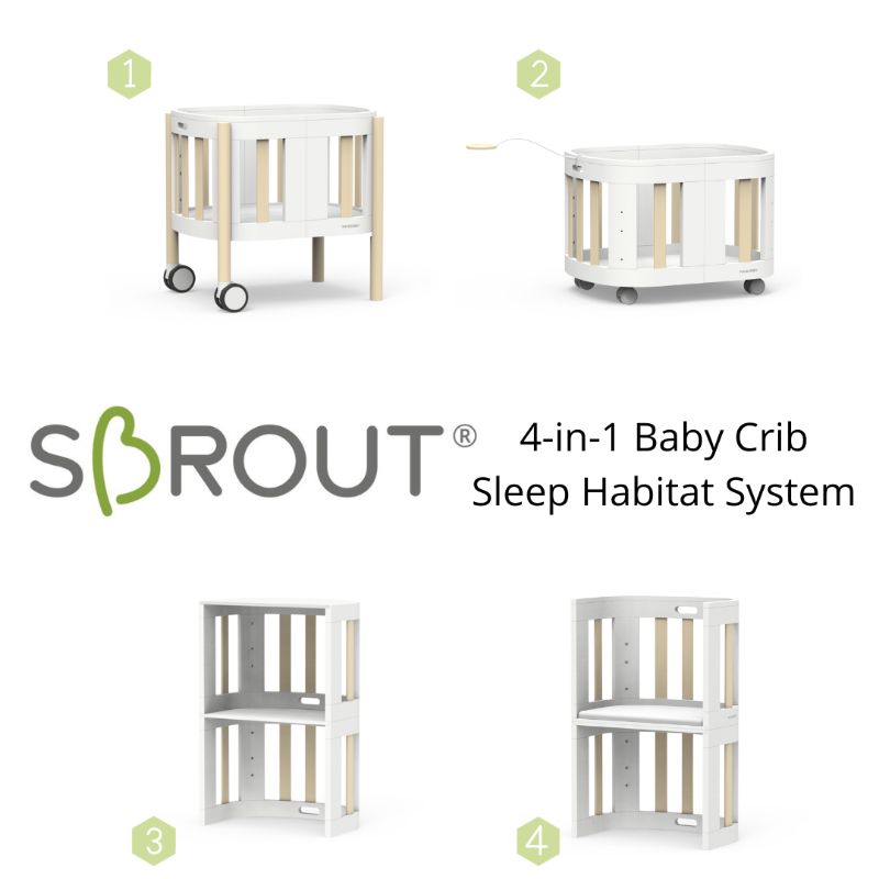 Baby Cot | Kiki & Sebby Sbrout 4-in-1 Crib